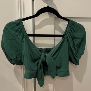 TIED CROP TOP